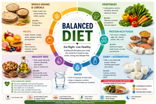 Balanced diet -A practical approach