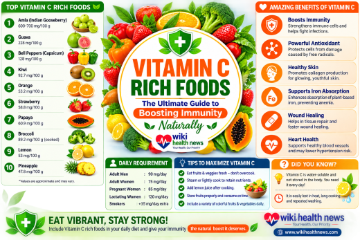 Vitamin C Rich Foods In Your Diet