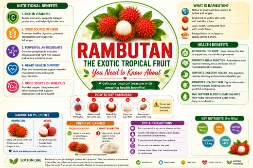 Rambutan: Exotic Tropical Fruit Guide