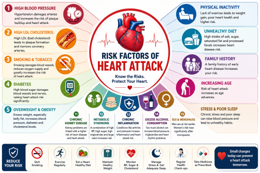 Risk Factors of Heart Attack