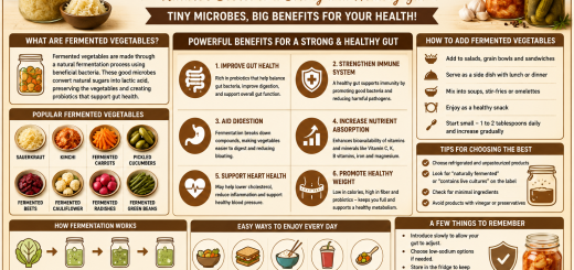 Fermented Vegetables: Nature’s Secret to a Strong and Healthy Gut