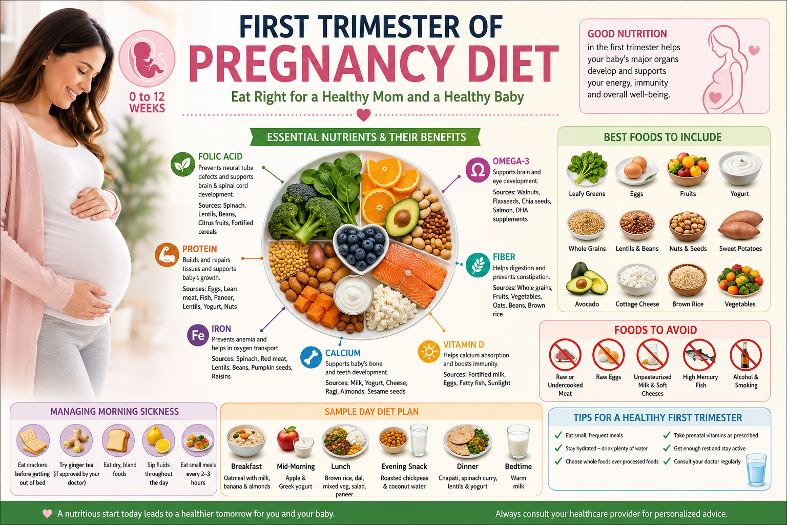 First trimester of Pregnancy Diet