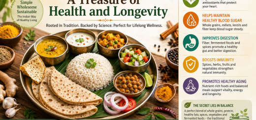 Indian Diets: A Treasure of Health and Longevity