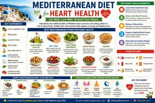 Mediterranean Diet for Heart Health: Secrets to Longevity