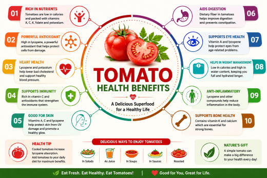 Tomato Health Benefits