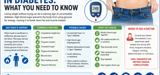 Unexplained Weight Loss in Diabetes