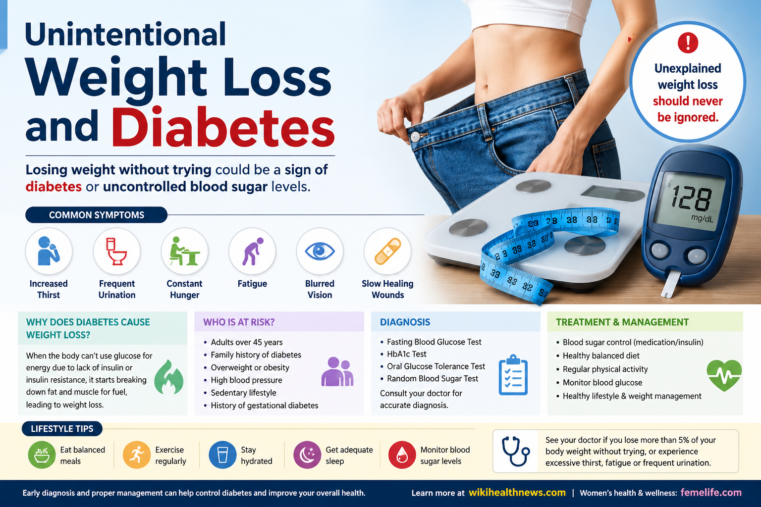 Unintentional Weight Loss and Diabetes