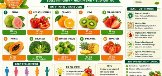 Vitamin C Rich Foods: The Ultimate Guide to a Healthy Diet