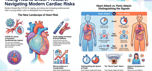 Heart attack in young individuals