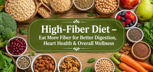 High-Fiber Diet-Benefits, Foods, and a Complete Guide for Better Health