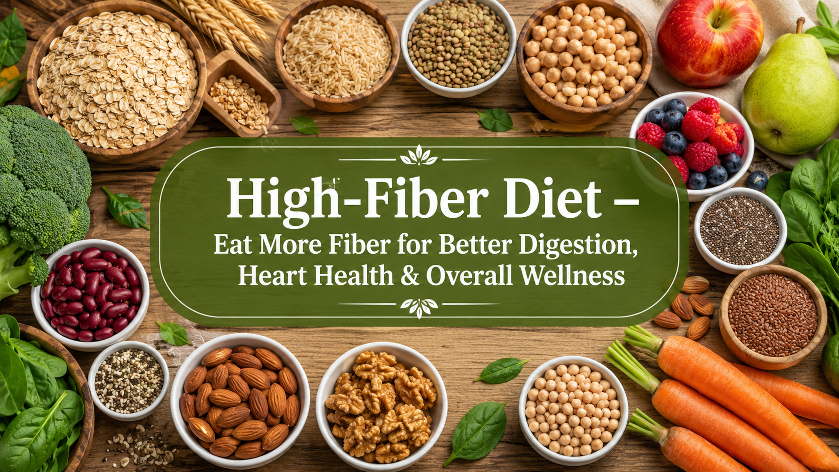High-Fiber Diet-Benefits, Foods, and a Complete Guide for Better Health