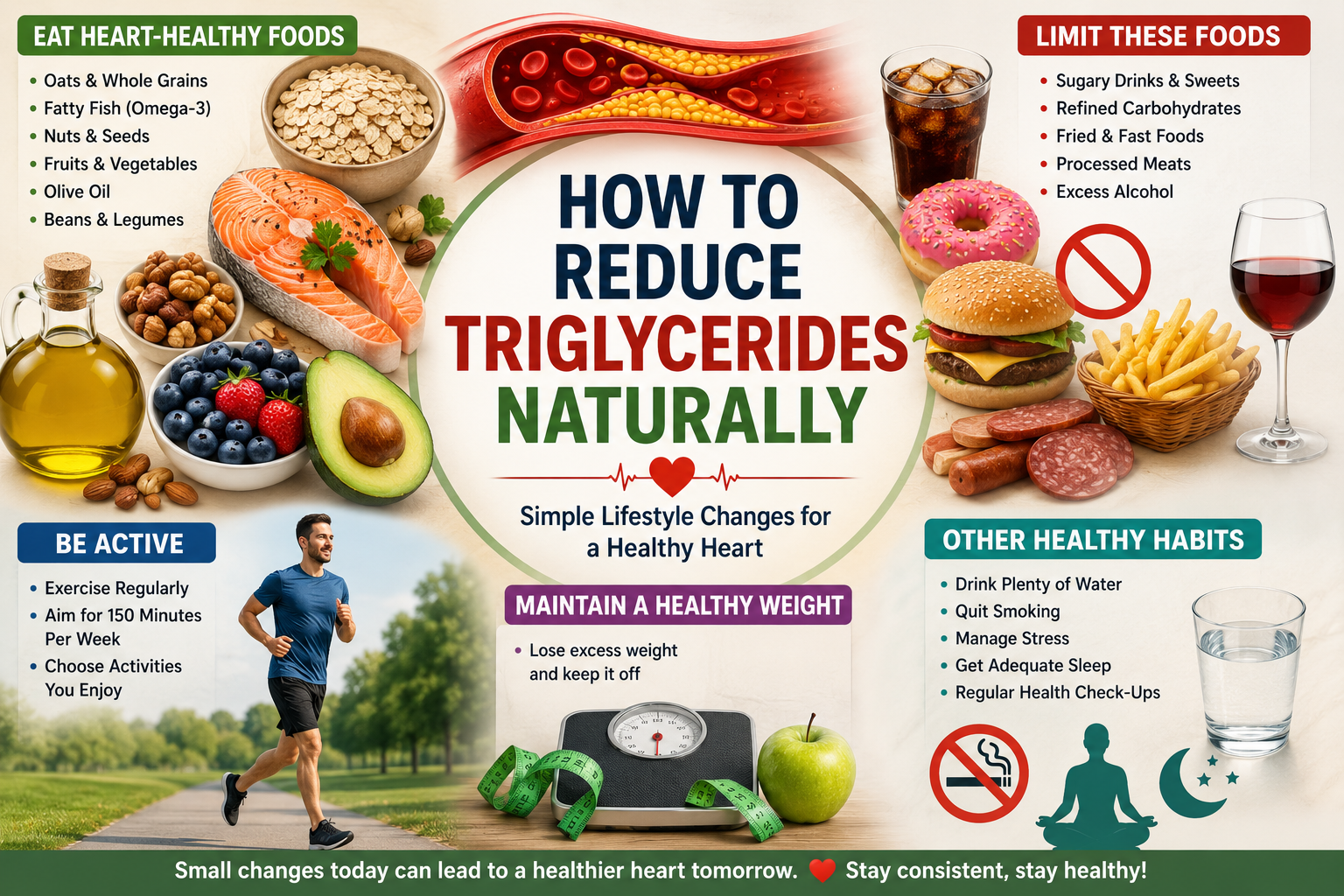 How to Reduce Triglycerides Naturally