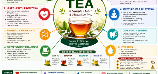 🌿 Key Benefits of Drinking Tea