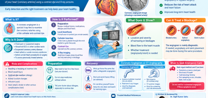 Coronary Angiogram: Procedure and Recovery