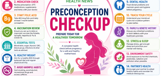 Preconception Checkup Health Checklist
